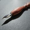 Pluma de madera para escritura